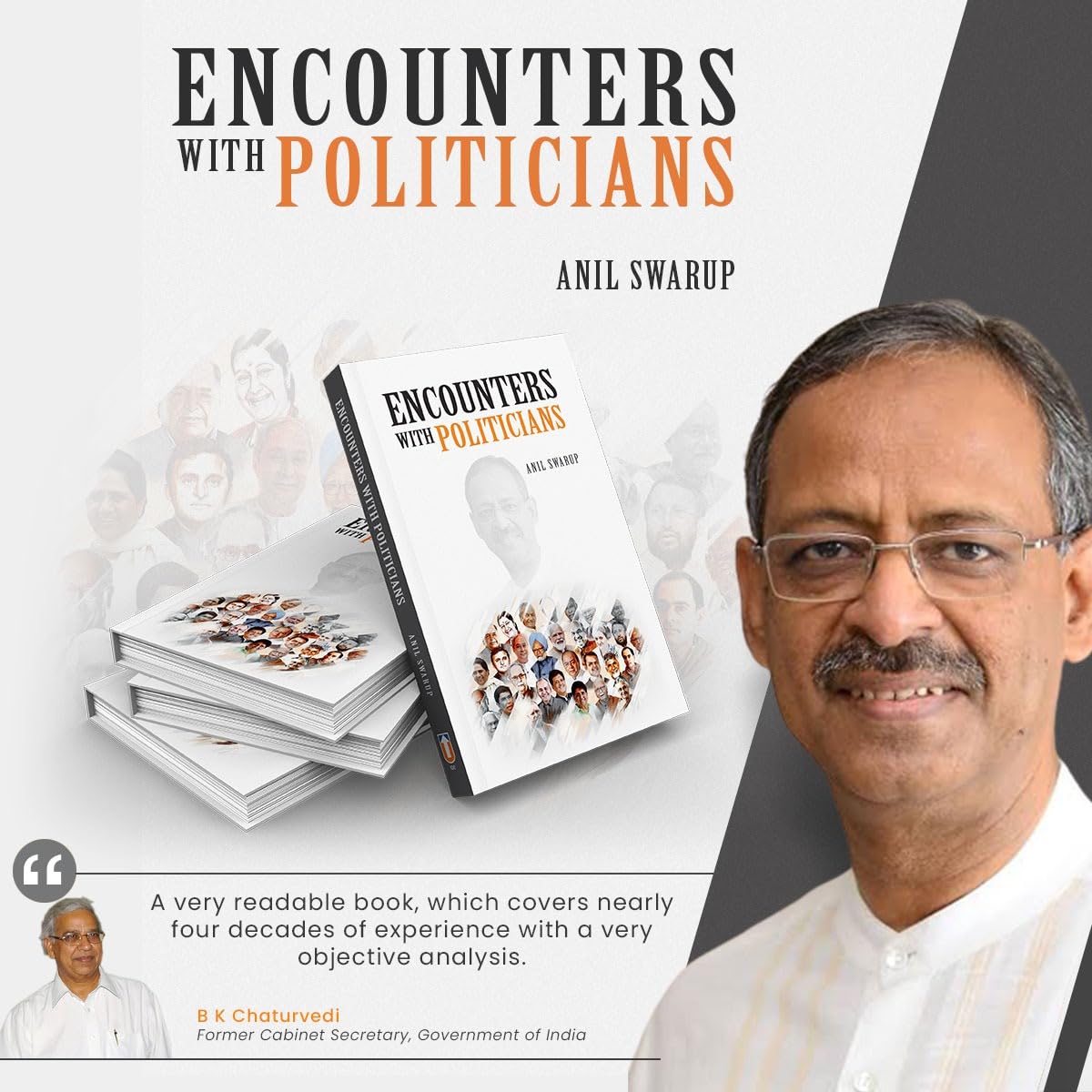 Encounters with Politicians By Anil Swarup (Hardback) I Public Administration I Unique Publishers I (Hardback, Anil Swarup)