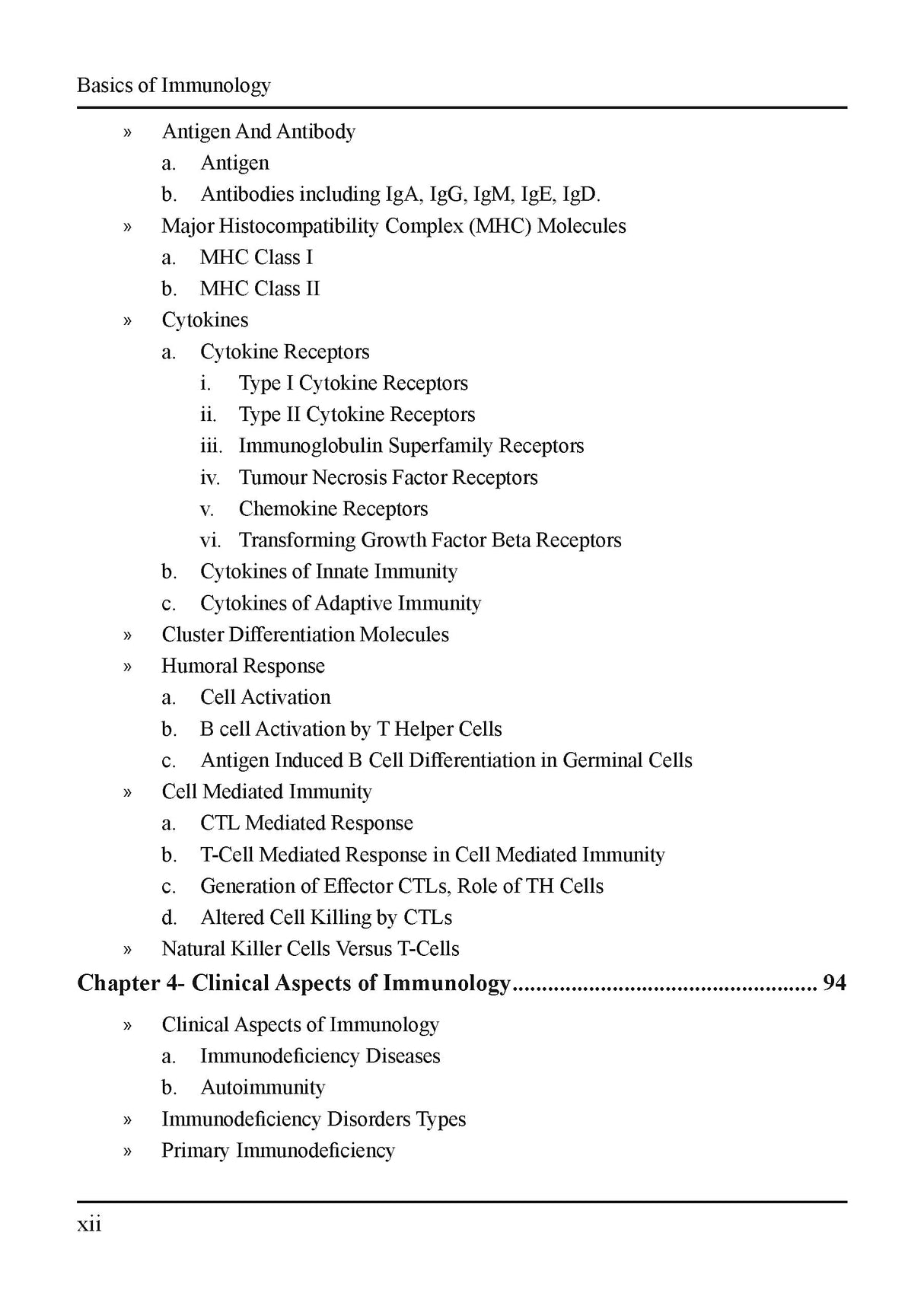 Basics of Immunology