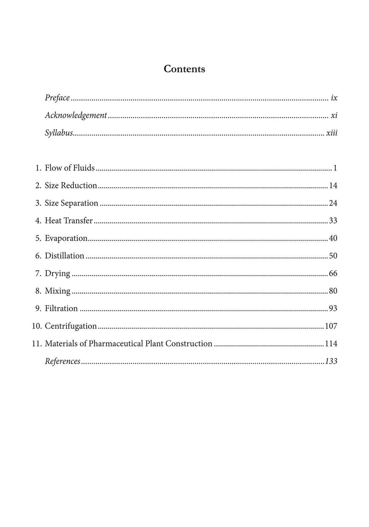A Text Book of Pharmaceutical Engineering, According to PCI regulations For B. Pharm 2nd Year 3rd Semester