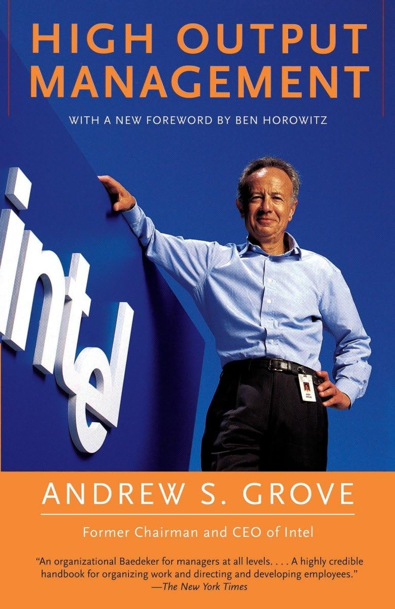 High Output Management Grove, Andrew S. - Retail Maharaj