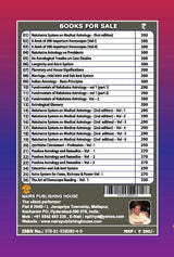 Nakshatra System on Medical Astrology (Volume 4) [English] By MK Viswanath Nair - Retail Maharaj