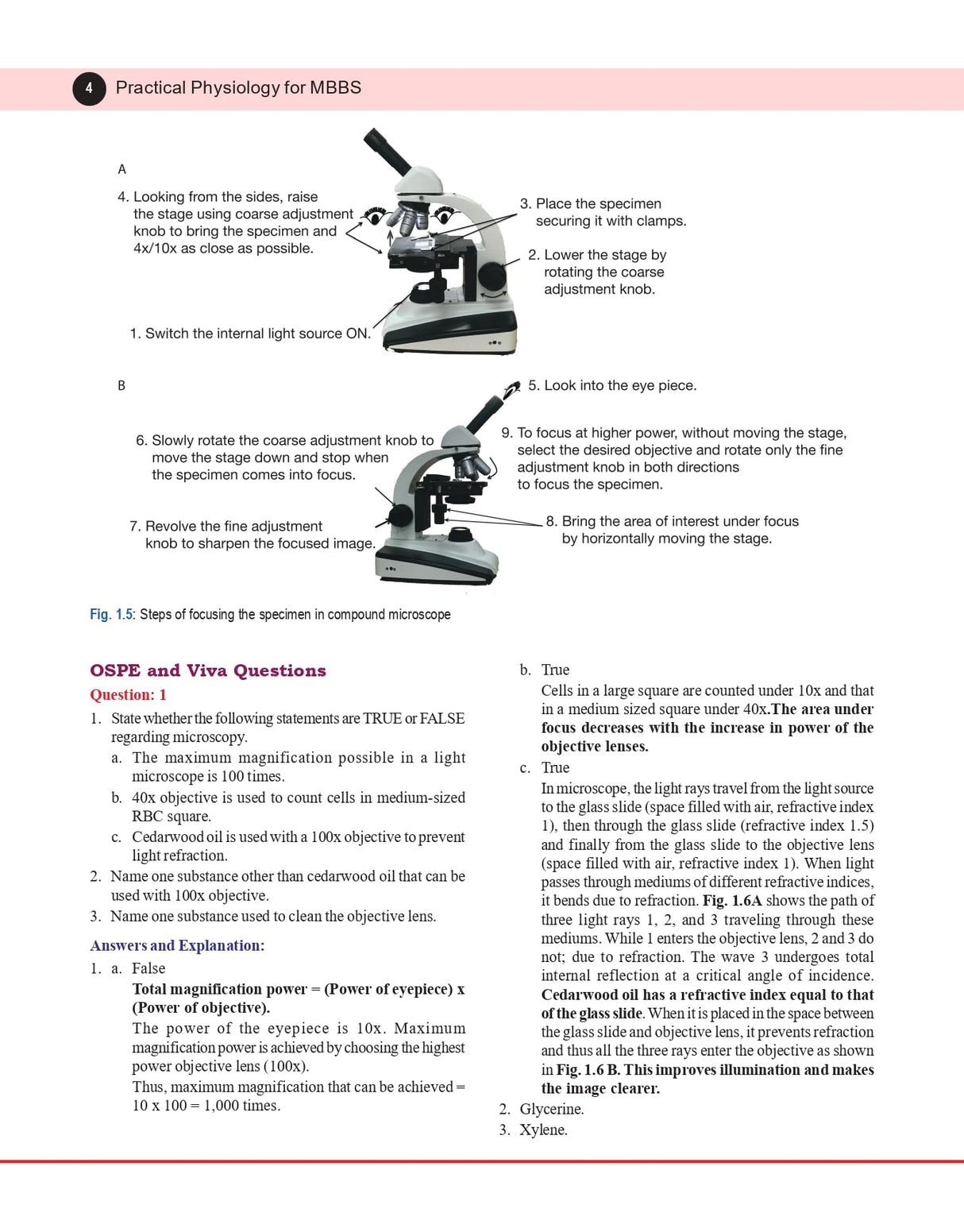 Practical Physiology for MBBS 2nd/2024