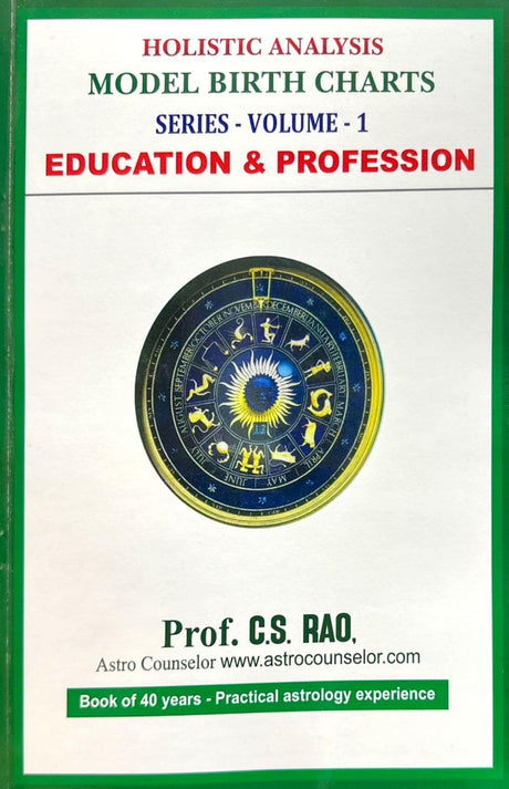 Holistic Analysis Model Birth Charts Series (Volume-1) [English] By CS Rao - Retail Maharaj