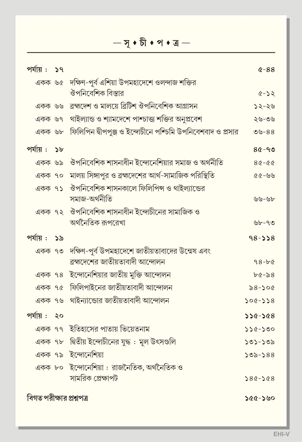 NSOU Prashnauttore EHI-V History Honours Paper- V (MODULES -17,18,19 & 20) - Retail Maharaj