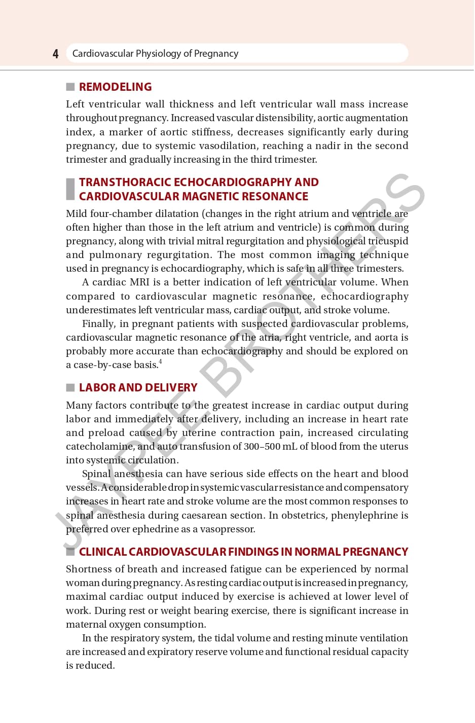 OBS AND GYNAE PG FOCUS SERIES CARDIAC DISEASES IN PREGNANCY