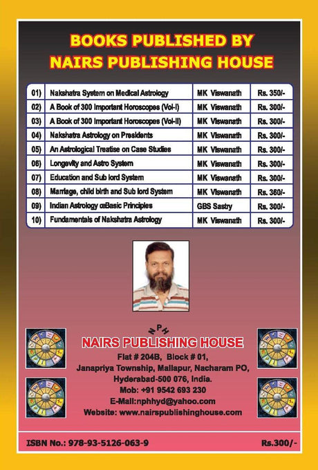 A Book of 300 Important Horoscopes (Volume 2) [English] By MK Viswanath - Retail Maharaj