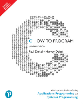 C How to Program: With Case Studies Introducing Applications Programming and Systems Programming 9th Edition - Retail Maharaj