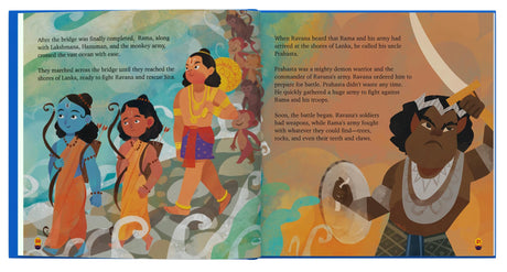 Ramayana for Kids: Illustrated Indian Mythology Storybook For Children I Timeless Epic I Includes Coloring and Sticker Pages I Bedtime Stories I Ages 5+ [Select Learning] - Retail Maharaj