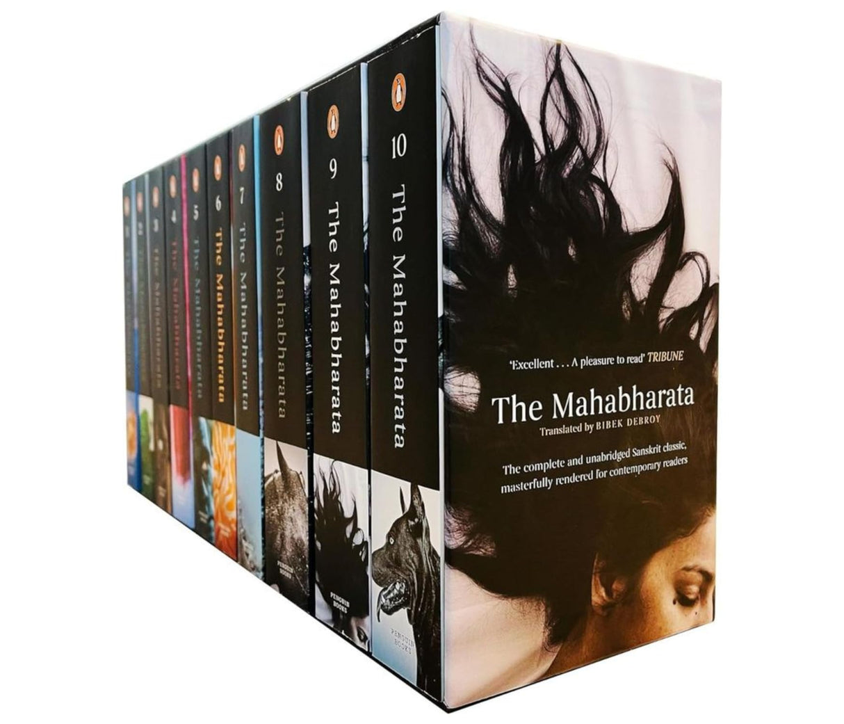 The Mahabharata (Box Set of 10): Bestselling Bibek Debroy Translation of India’s Greatest Mythology Classic | Complete Unabridged Epic of the Pandavas and Kauravas - Retail Maharaj
