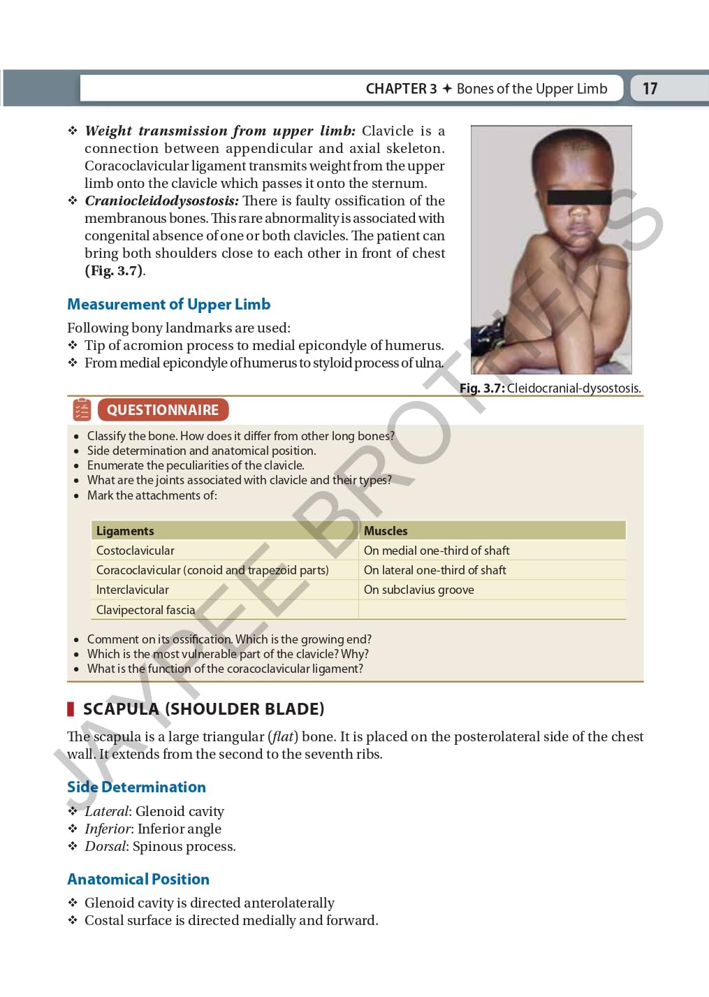 INDERBIR SINGH'S TEXTBOOK OF HUMAN OSTEOLOGY WITH ATLAS OF MUSCLE ATTACHMENTS