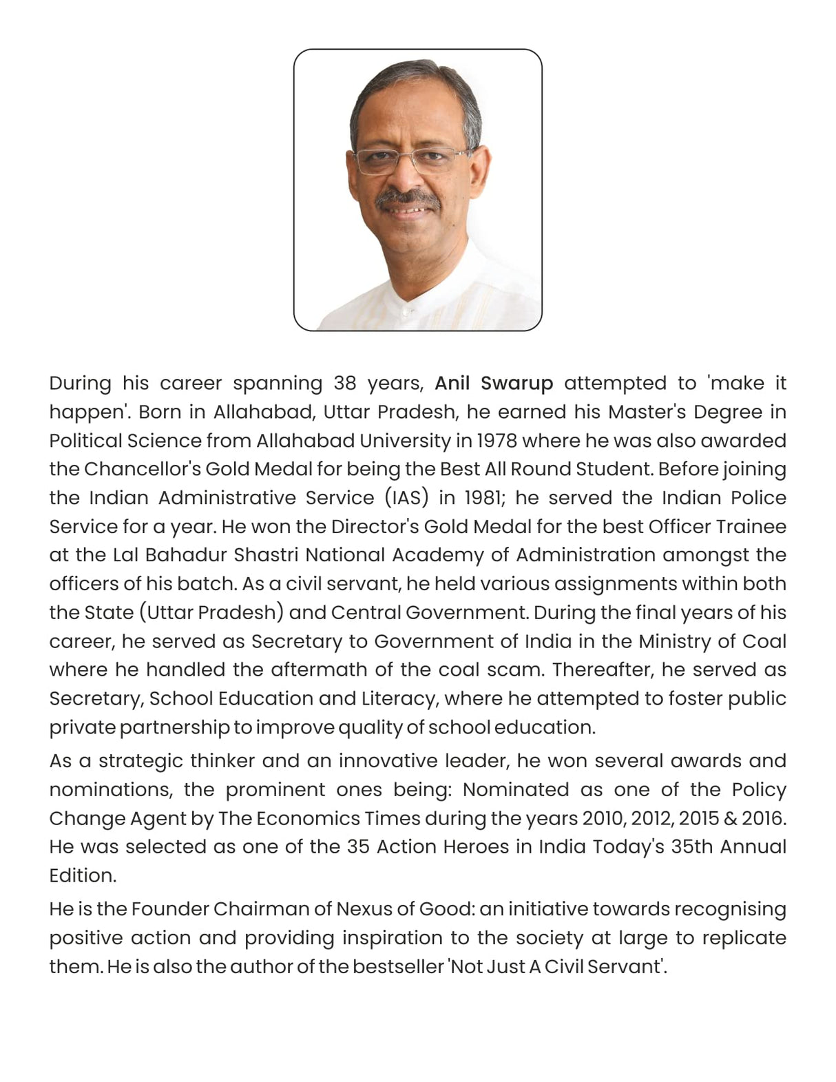 Ethical Dilemmas of A Civil Servant | Ethics, Integrity and Aptitude of Civil Services |UPSC CSE | Public Governance | Anil Swarup |
