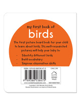 My First Book of Birds | First Birds Board Book for Babies, Toddlers & Preschoolers | Learn About Common Birds with Bright and Realistic Pictures | Early Learning Book for Kids Ages 0-3 Years - Retail Maharaj