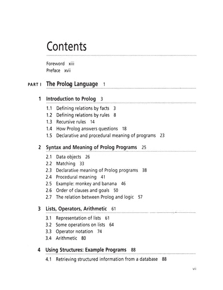 PROLOG: PROGRAMMING FOR ARTIFICIAL INTELLIGENCE, 3RD EDITION [Paperback] BRATKO - Retail Maharaj