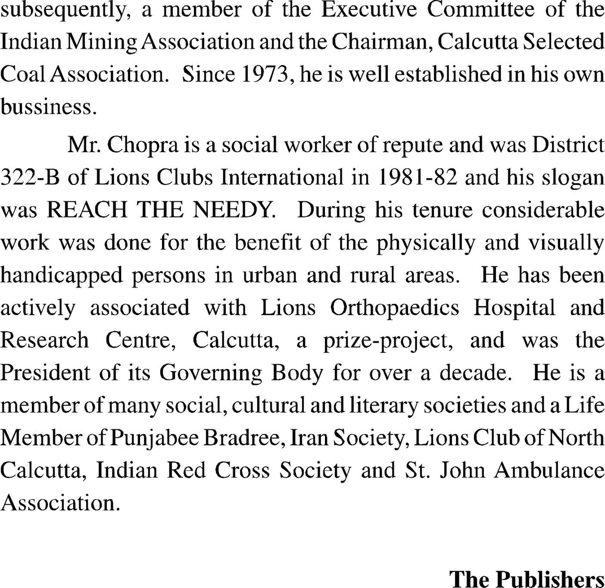 THE PUNJAB AND BENGAL