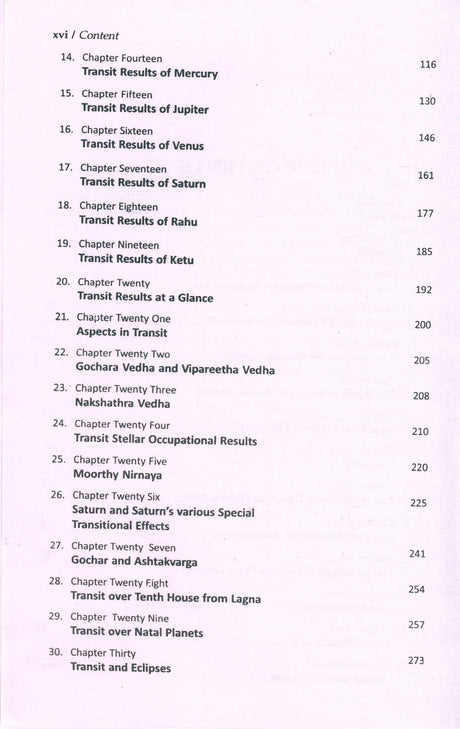 Gochar Phaladeepika: Torch on Transit of Planets - Retail Maharaj