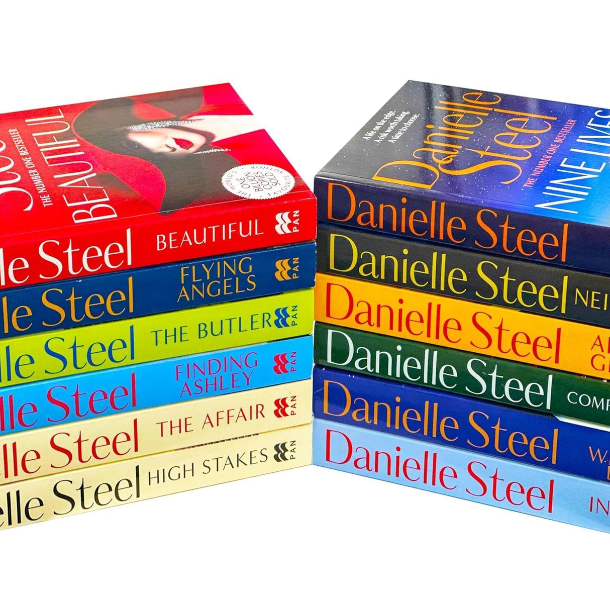 Danielle Steel Collection 12 Books Set (Family Ties, Property of a Noblewoman, The Apartment, Precious Gifts,Matters of the Heart,Winners, Blue,Southern Lights,His Bright Light,Country and More)