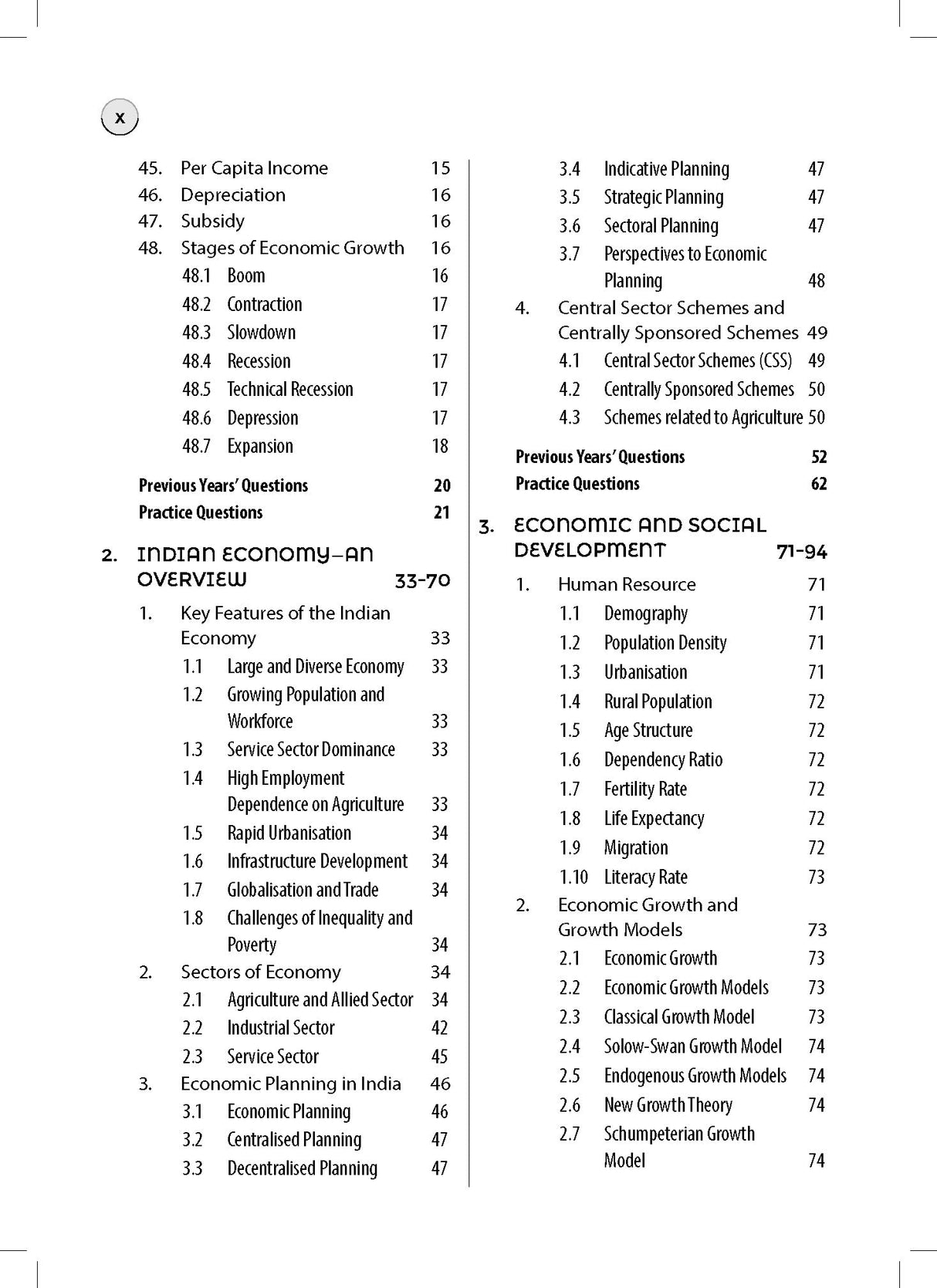 Indian Economy Digest: UPSC-CSE Marks Booster - Comprehensive Guide with Updated Syllabus, Key Concepts, Practice Questions, and Expert Insights