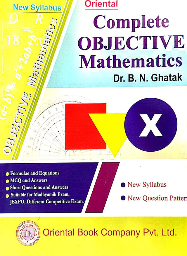 Complete Objective Mathemetics Class-X (English Version) - Retail Maharaj