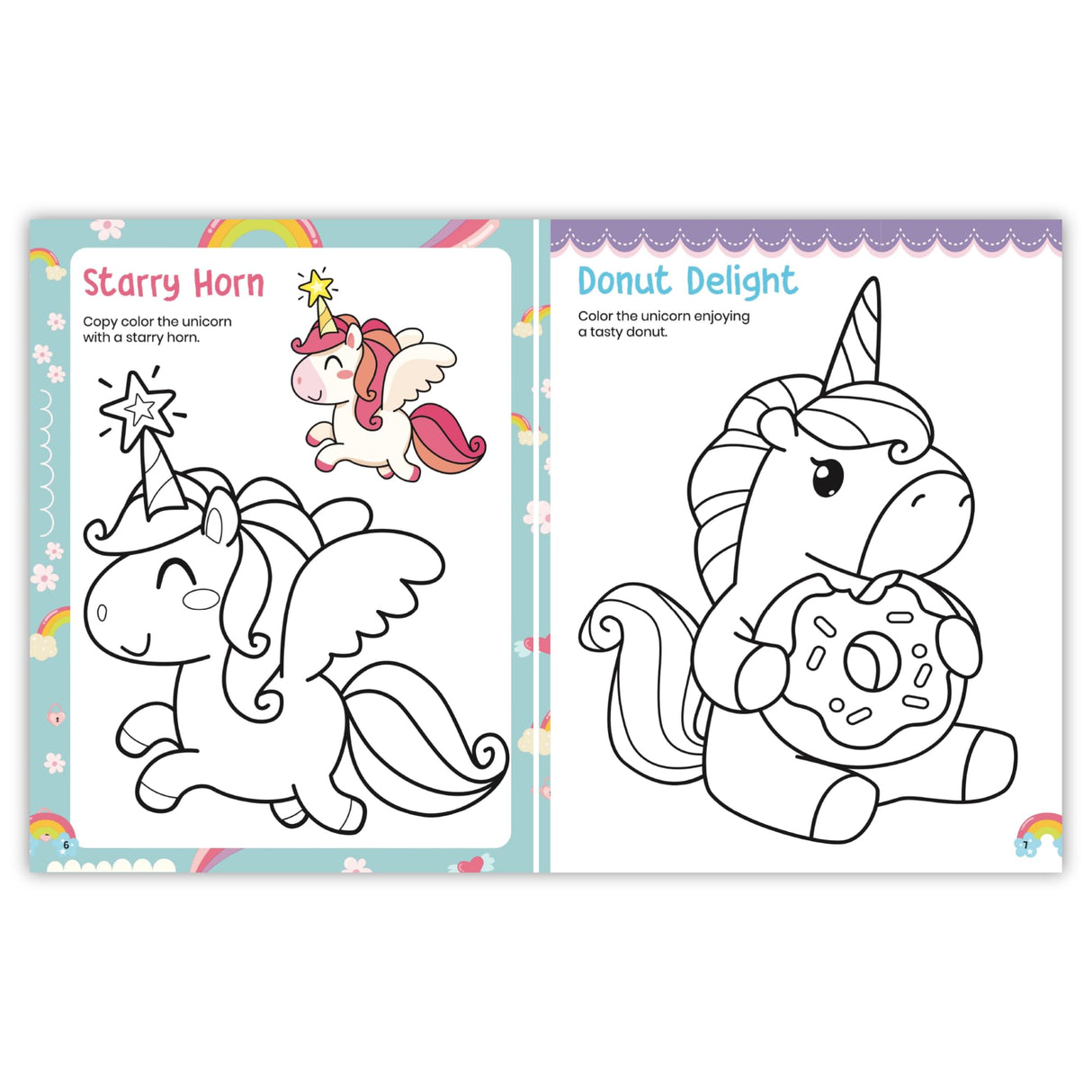 Unicorn Coloring Book: Fun Unicorn Coloring Activity Book for Kids | Includes Number Coloring, Dot-to-Dot, Tracing & Copy-Color Activities | Perfect ... I Ages 3+ [Penguin Early Learning Series] - Retail Maharaj