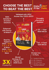 30 Topic-wise UPSC Civil Services IAS Prelims Previous Year Solved Papers 1 & 2 (1995 - 2024) 15th Edition | General Studies & Aptitude (CSAT) PYQs Question Bank - Retail Maharaj