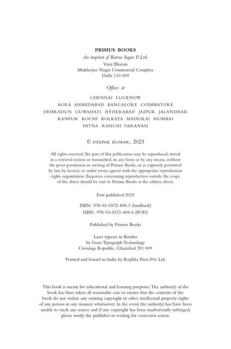 Culture of Science and The Making of Modern India - Retail Maharaj