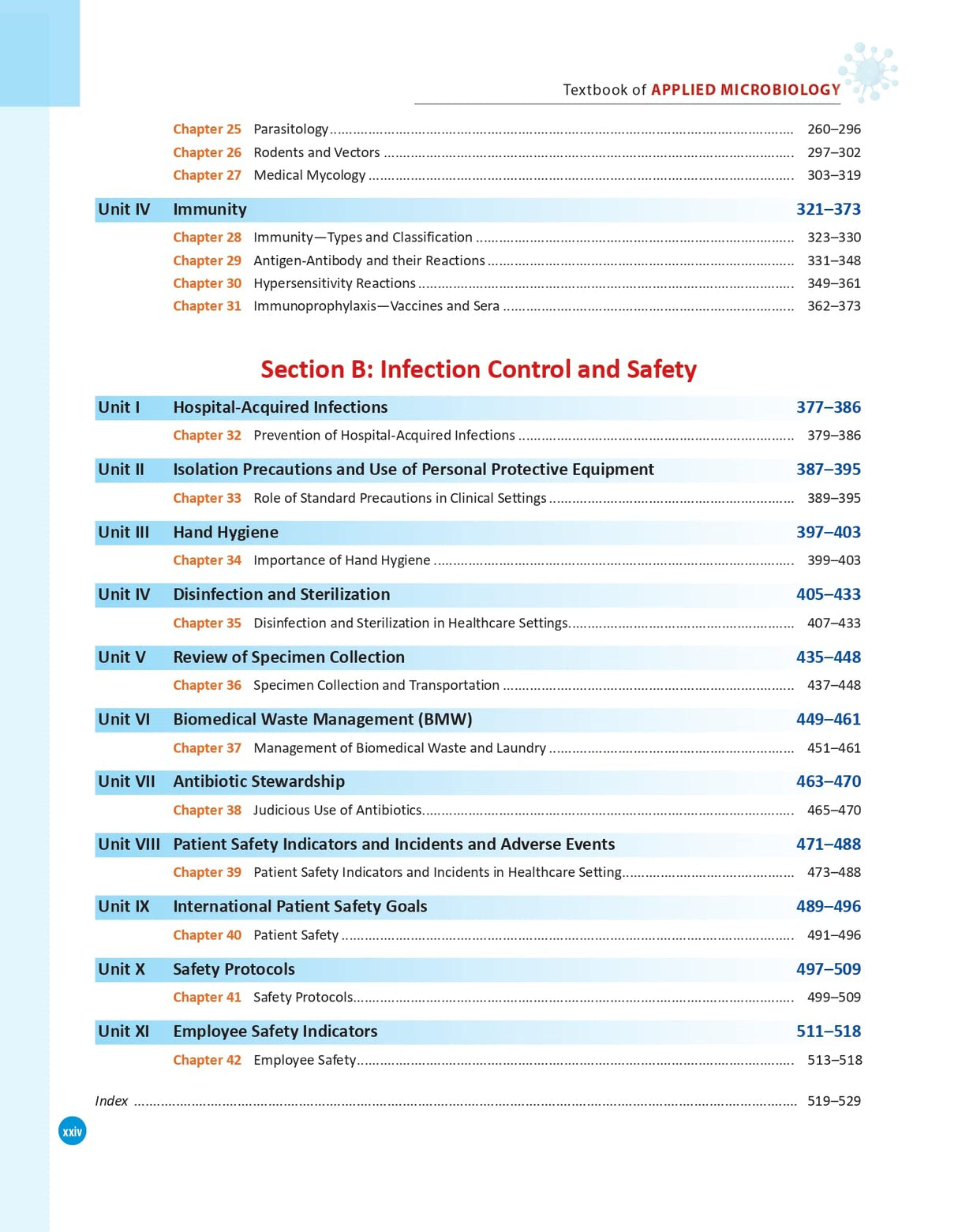 Textbook Of Applied Microbiology Including Infection Control And Safety For Bsc Nursing Students 2Ed (Pb 2025)