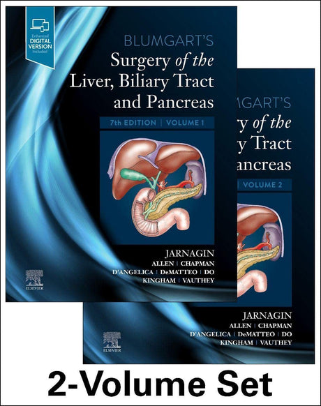 BLUMGART'S SURGERY OF THE LIVER, BILIARY TRACT AND PANCREAS, 2-VOLUME SET: 7ED - Retail Maharaj