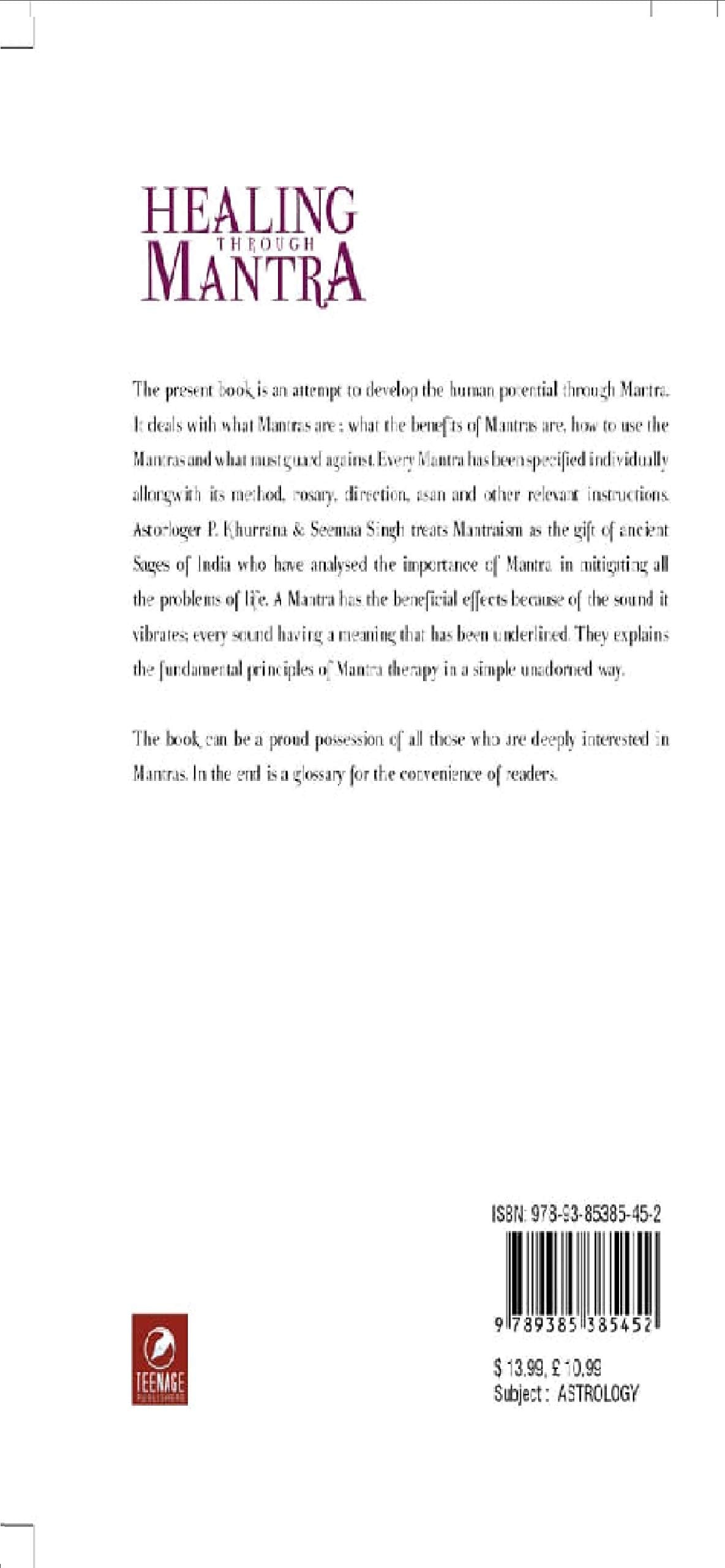 HEALING THROUGH MANTRA - Retail Maharaj