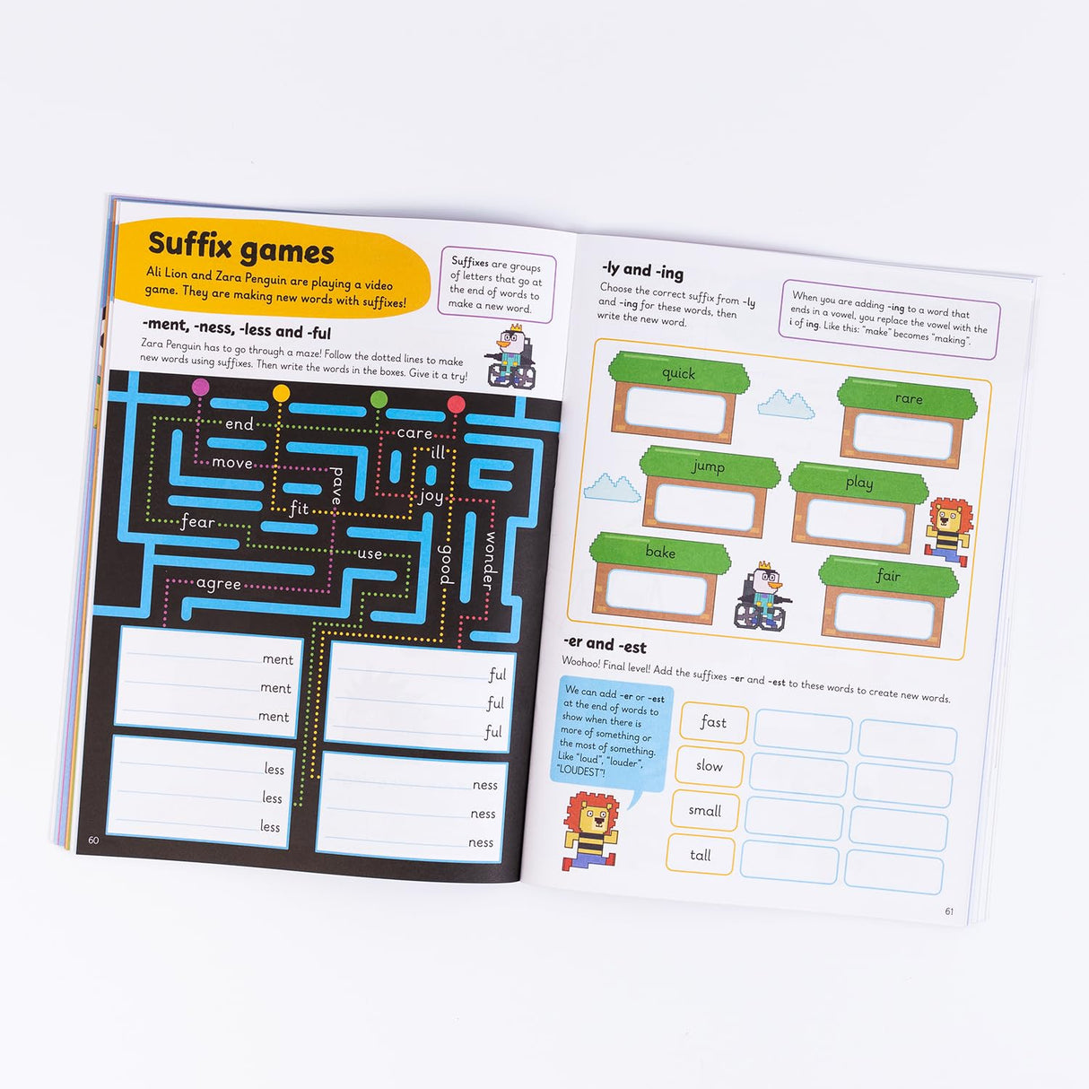 Key English Skills: A Learn With Ladybird 4 in 1 Activity Book – Handwriting Practice, First Spelling, First Punctuation & First Grammer - Practice Skills for School (5-7 Years)