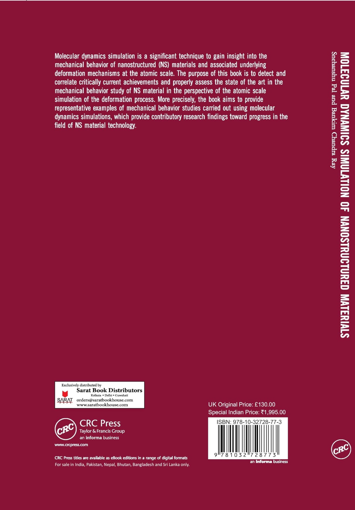 Molecular Dynamics Simulation of Nanostructured Materials - Retail Maharaj