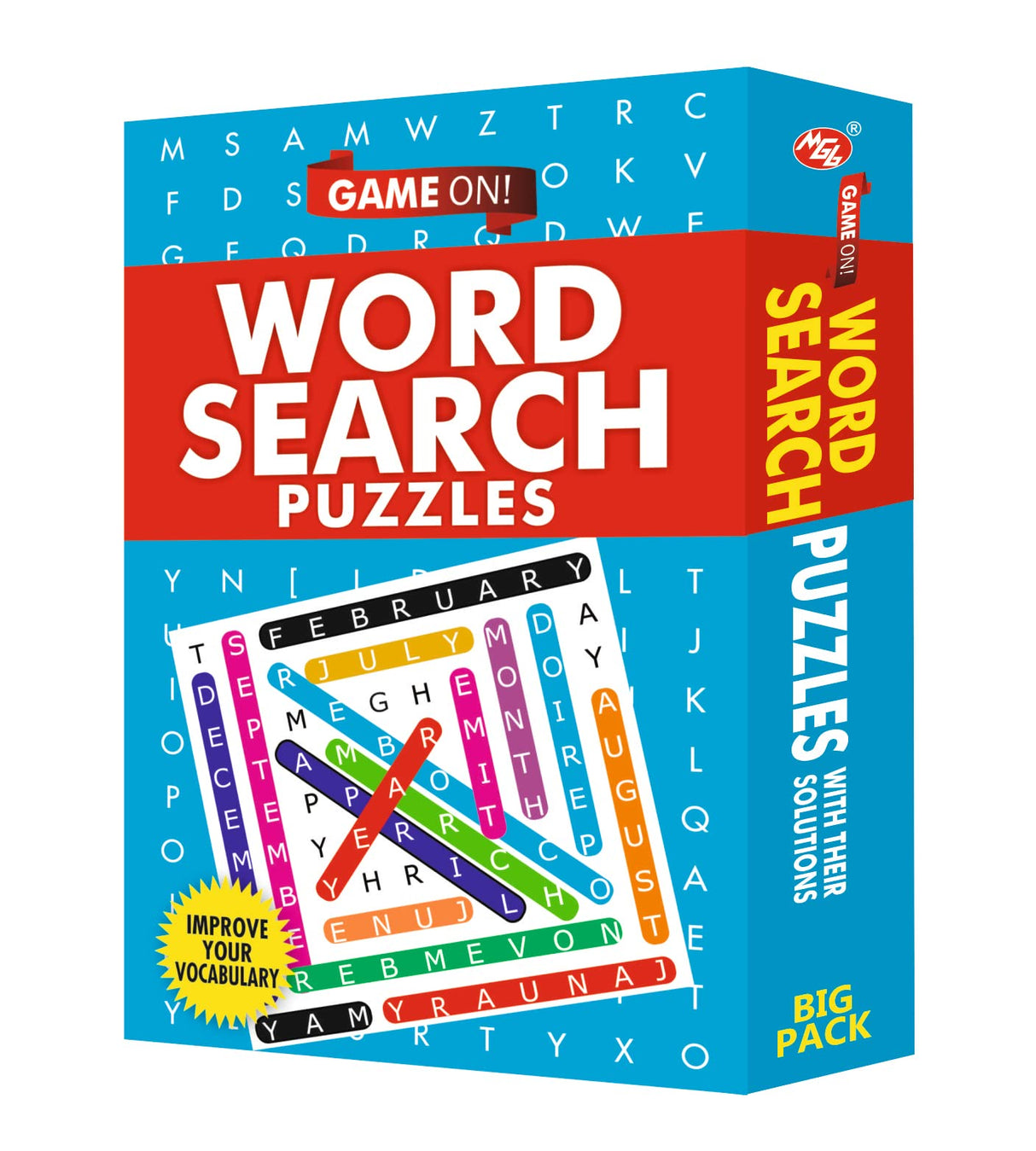 GAME ON ! WORD SEARCH PUZZLES ' SET OF 4 BOOKS ' - Retail Maharaj