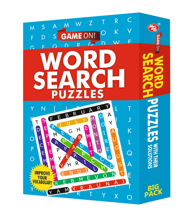 GAME ON ! WORD SEARCH PUZZLES ' SET OF 4 BOOKS ' - Retail Maharaj