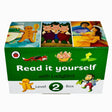 Ladybird Read It Yourself Tuck Box Level 2: 10 Books Box Set (Beauty and the Beast, Chicken Licken, The Gingerbread Man, Little Red Riding Hood, Rumpelstiltskin, Sleeping Beauty and More) - Retail Maharaj