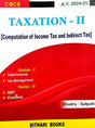 Taxation - 2 [Computation of Income Tax and Indirect Tax] CBCS (ENGLISH VERSION) - Retail Maharaj