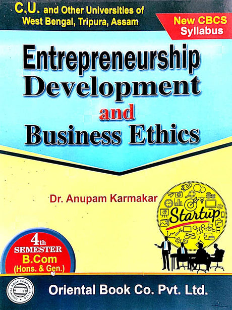 Entrepreneurship Devolpment And Buisness Ethics 4th Semester (B.COM--Hons & General) (C.U & Other Universities in W.B,, ASSAM And TRIPURA) - Retail Maharaj
