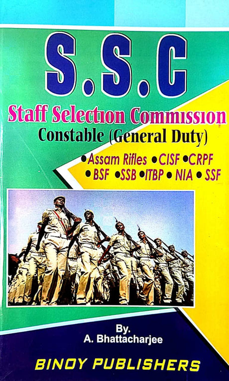 S.S.C Staff Selection Commision Constable (General Duty) (Bengali Version) - Retail Maharaj