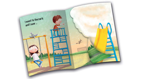 I Saw a Shark: Picture Story Book with Gatefold Pages - Retail Maharaj