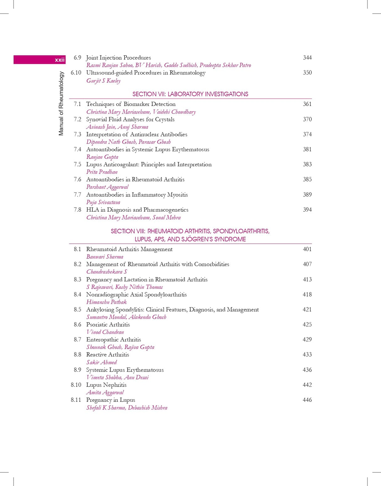 Manual Of Rheumatology 6Ed (Hb 2024) Indian Rheumatology Association