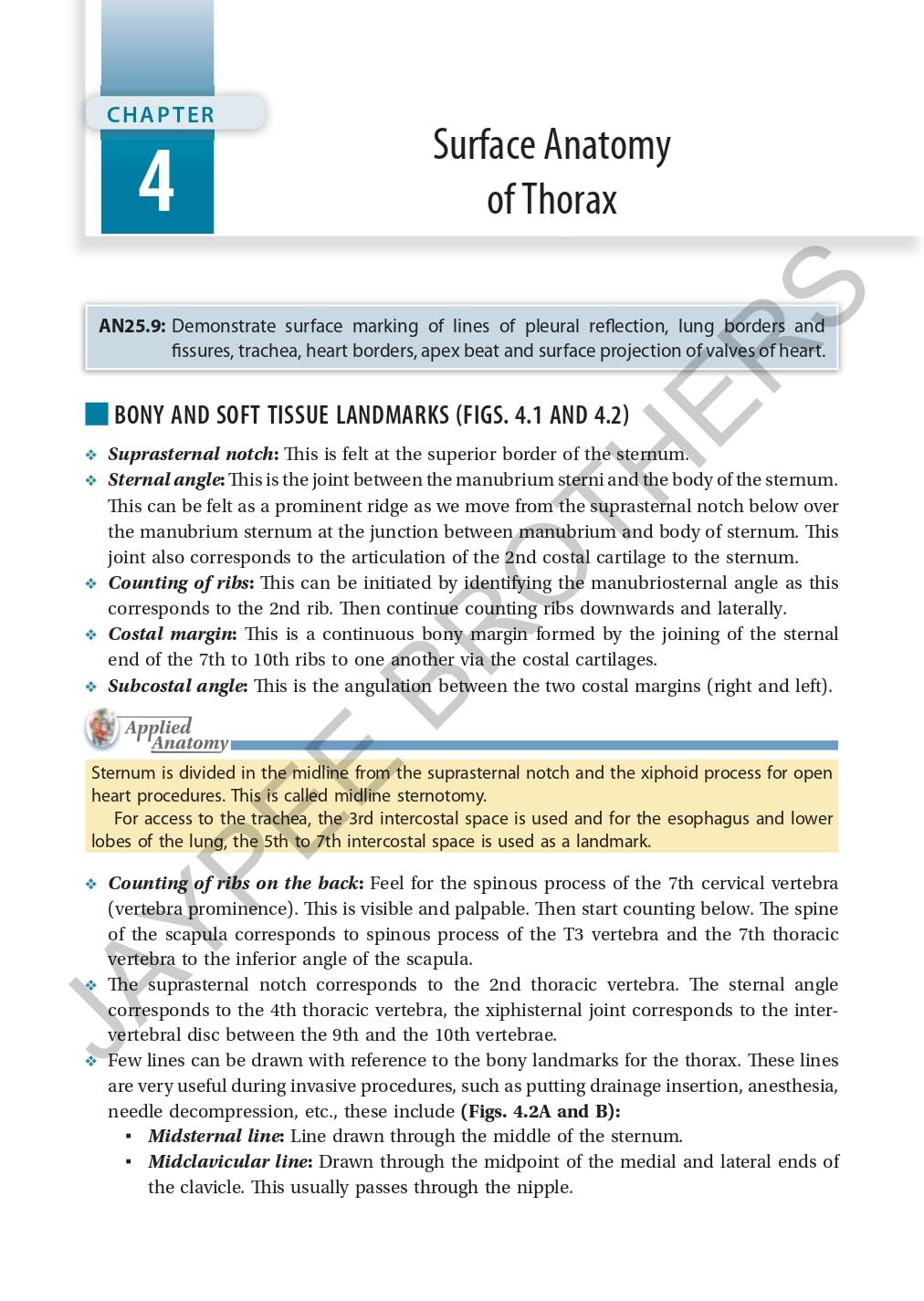 Surface and Radiological Anatomy with a Clinical Perspective