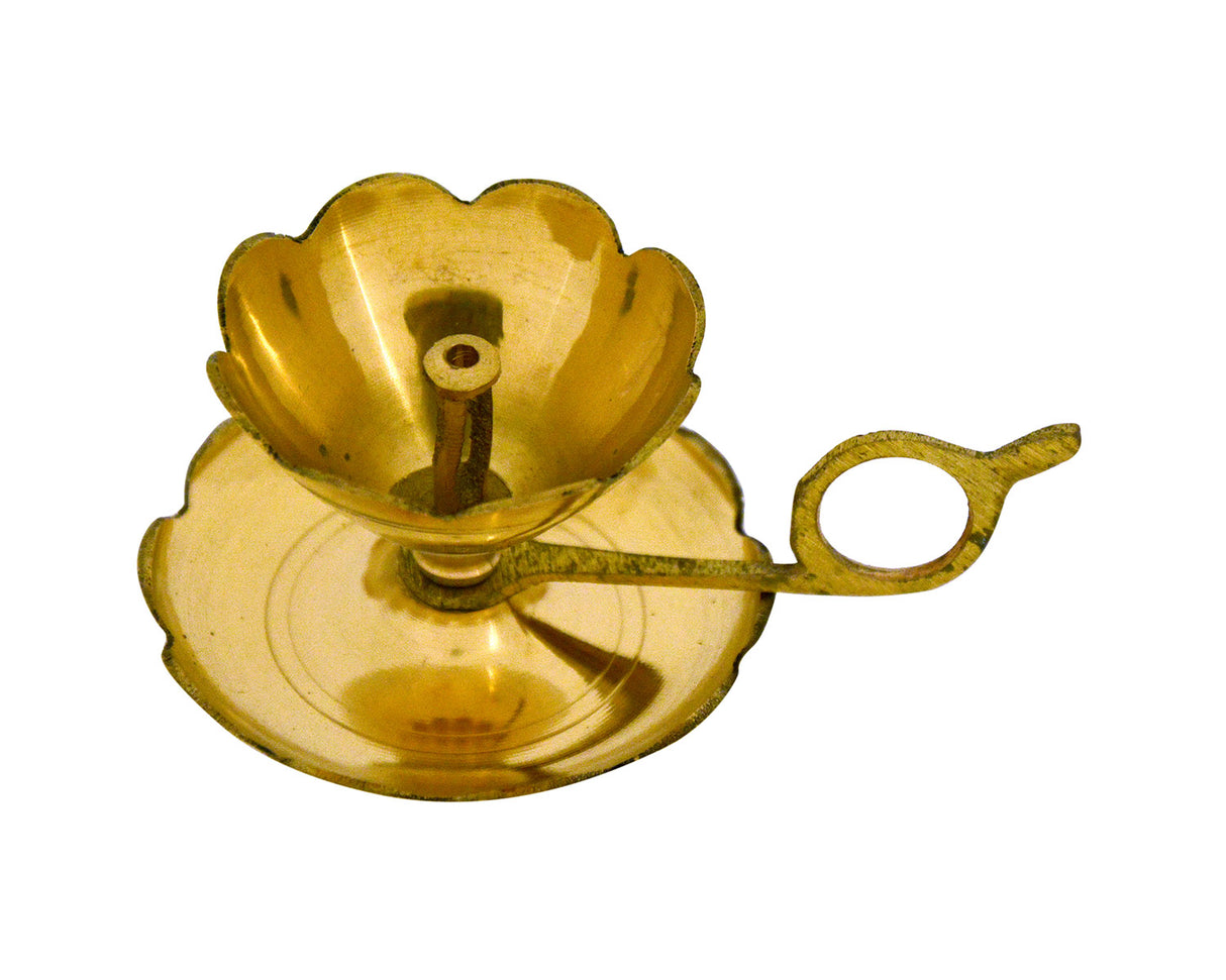 Aarti Cum Diya Stand - Traditional Stand for Performing Aarti