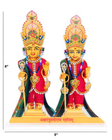Akshar Purushottam Maharaj (Acrylic & Stand: Large)
