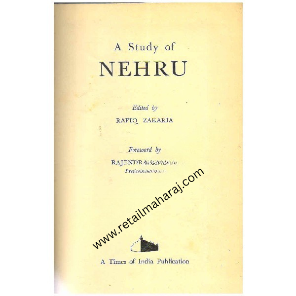 A Study of Nehru 1st edition