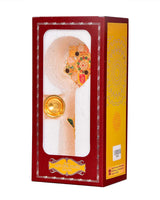 Pooja 3 Diya Aarti Metal Stand – Ornamental Diya for Rituals