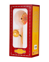 Pooja Diya Aarti Metal Stand – Diya for Wick Sticks with Ornate Design