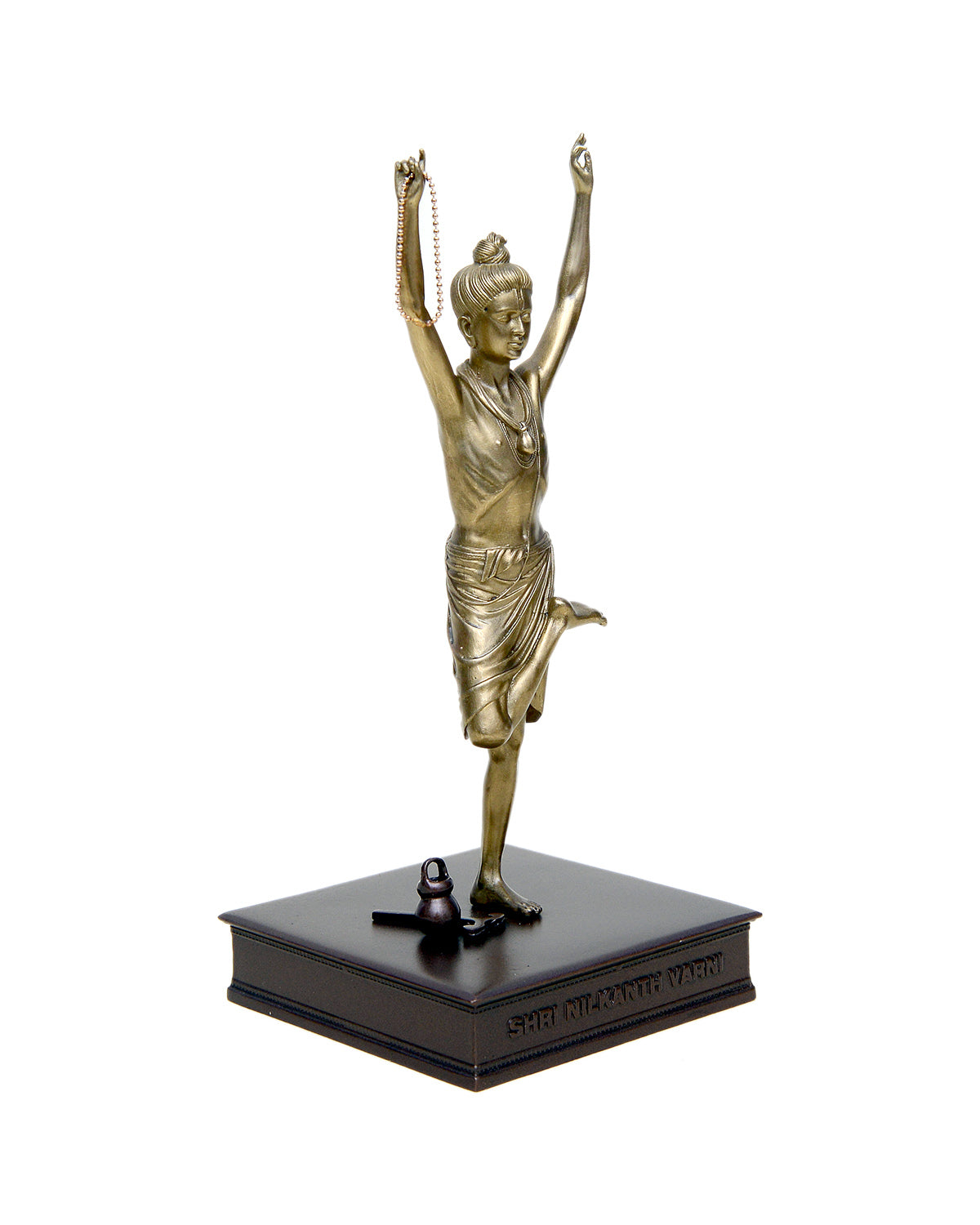 Shri Nilkanth Varni Tapomurti - 6" Metal Murti