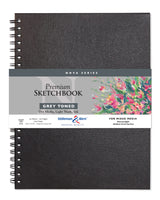 Stillman Birn Grey Nova Series Medium Grain Sketchbook Open Stock