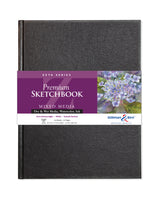 Stillman Birn Zeta Series Extra Heavyweight Smooth Paper Sketchbook Open Stock