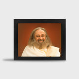 Photo Frame 7 x 9 inch (Sparkle) | Premium Frame featuring Gurudev Sri Sri Ravi Shankar - Retail Maharaj