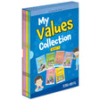 My Book of Values: Box Set 3 | A Set of 6 Exciting Story cum Activity Books | Illustrated Storybooks on Values and Good Behaviour | Patience, Inclusivity, Fairness, Responsibility, Kindness, Routine | Ages 5 + - Retail Maharaj