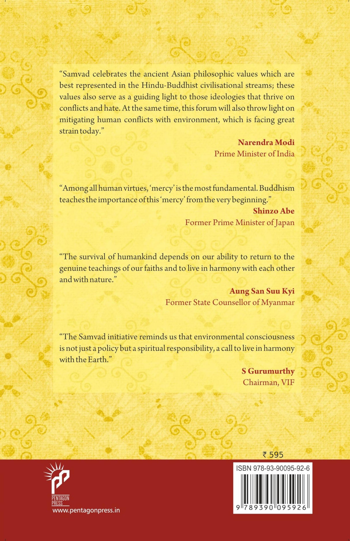 Hindu-Buddhist Philosophy on Conflict Avoidance and Environment Consciousness - Samvad III-A Global Initiative - Retail Maharaj